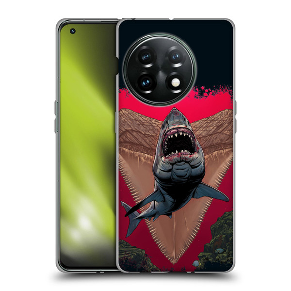Vincent Hie Key Art Shark Soft Gel Case for OnePlus 11 5G