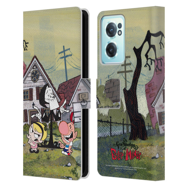 The Grim Adventures of Billy & Mandy Graphics Poster Leather Book Wallet Case Cover For OnePlus Nord CE 2 5G