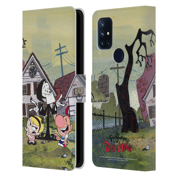 The Grim Adventures of Billy & Mandy Graphics Poster Leather Book Wallet Case Cover For OnePlus Nord N10 5G