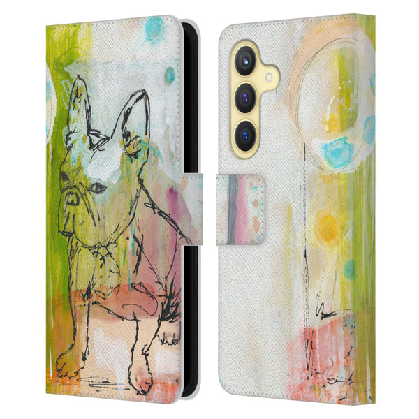 Wyanne Animals Attitude Leather Book Wallet Case Cover For Samsung Galaxy S24 5G