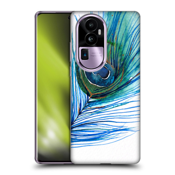 Mai Autumn Feathers Peacock Soft Gel Case for OPPO Reno10 Pro+