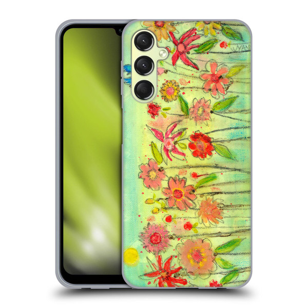 Wyanne Nature Sun Garden Soft Gel Case for Samsung Galaxy A24 4G / Galaxy M34 5G