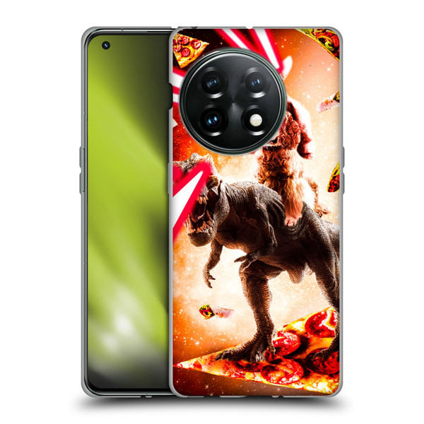 Random Galaxy Space Cat Dinosaur & Dog Lazer Eye Soft Gel Case for OnePlus 11 5G