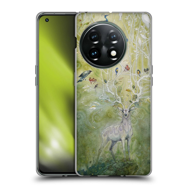 Stephanie Law Stag Sonata Cycle Deer 2 Soft Gel Case for OnePlus 11 5G
