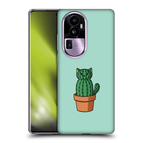 Beth Wilson Doodlecats Cactus Soft Gel Case for OPPO Reno10 Pro+