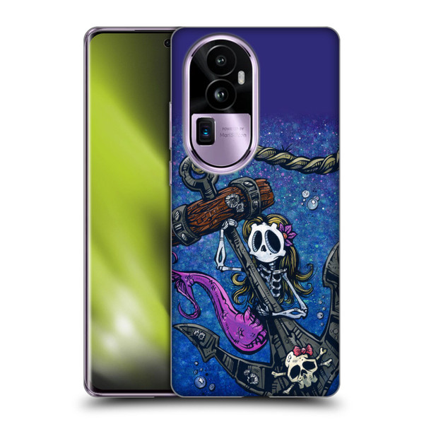 David Lozeau Colourful Grunge Mermaid Anchor Soft Gel Case for OPPO Reno10 Pro+