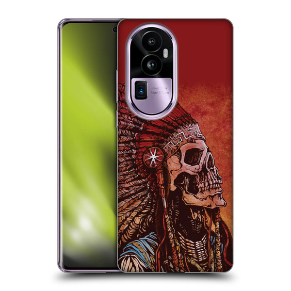 David Lozeau Colourful Grunge Native American Soft Gel Case for OPPO Reno10 Pro+
