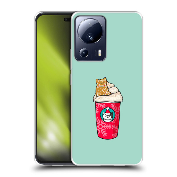 Beth Wilson Doodlecats Gingerbread Latte Soft Gel Case for Xiaomi 13 Lite 5G