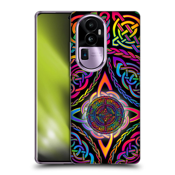 Beth Wilson Rainbow Celtic Knots Shield Soft Gel Case for OPPO Reno10 Pro+