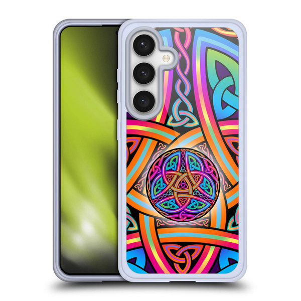 Beth Wilson Rainbow Celtic Knots Divine Soft Gel Case for Samsung Galaxy S24 5G