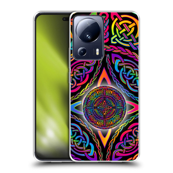 Beth Wilson Rainbow Celtic Knots Shield Soft Gel Case for Xiaomi 13 Lite 5G