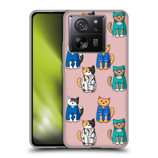 Beth Wilson Doodle Cats 2 Professionals Soft Gel Case for Xiaomi 13T 5G / 13T Pro 5G