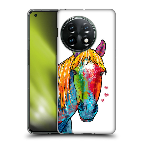 Duirwaigh Animals Horse Soft Gel Case for OnePlus 11 5G