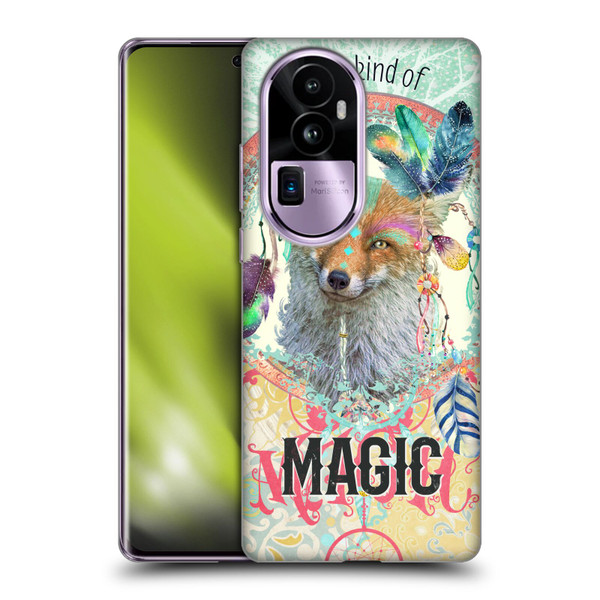 Duirwaigh Boho Animals Fox Soft Gel Case for OPPO Reno10 Pro+