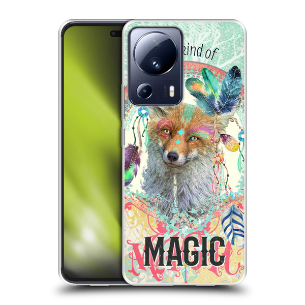 Duirwaigh Boho Animals Fox Soft Gel Case for Xiaomi 13 Lite 5G