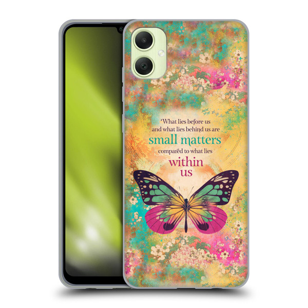 Duirwaigh Insects Butterfly 2 Soft Gel Case for Samsung Galaxy A05