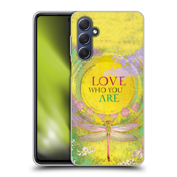 Duirwaigh Insects Dragonfly 3 Soft Gel Case for Samsung Galaxy M54 5G