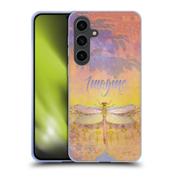 Duirwaigh Insects Dragonfly 2 Soft Gel Case for Samsung Galaxy S24+ 5G
