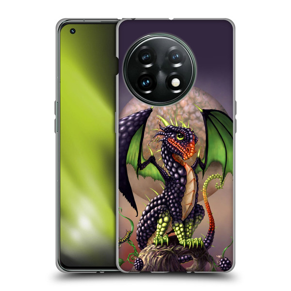 Stanley Morrison Dragons 3 Berry Garden Soft Gel Case for OnePlus 11 5G