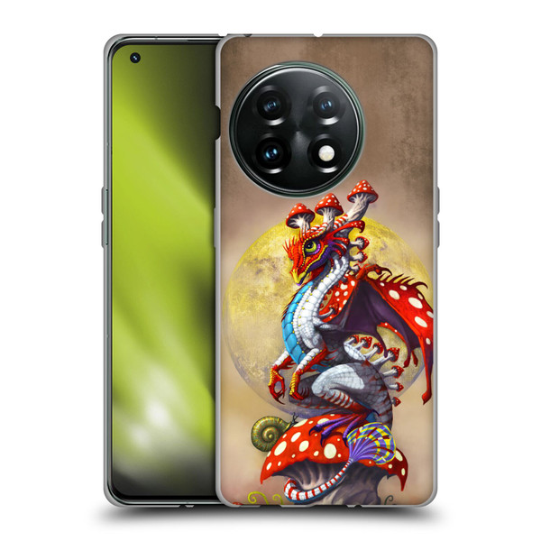 Stanley Morrison Dragons 3 Mushroom Garden Soft Gel Case for OnePlus 11 5G