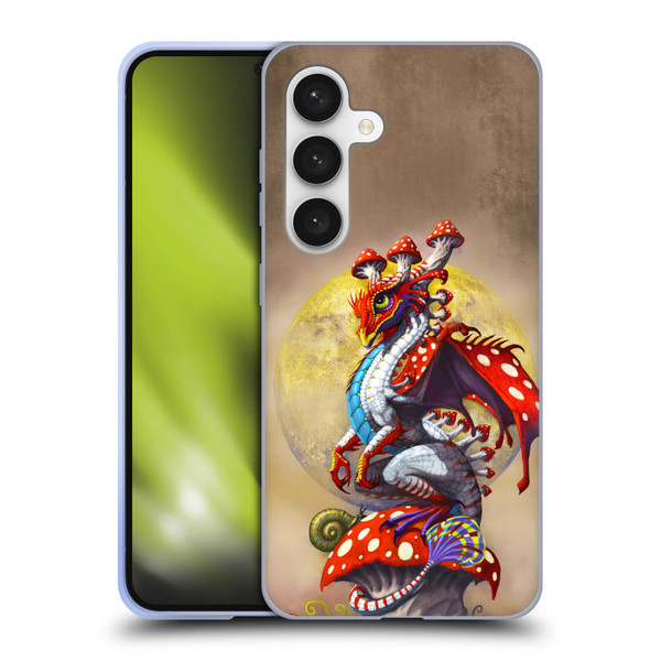 Stanley Morrison Dragons 3 Mushroom Garden Soft Gel Case for Samsung Galaxy S24 5G