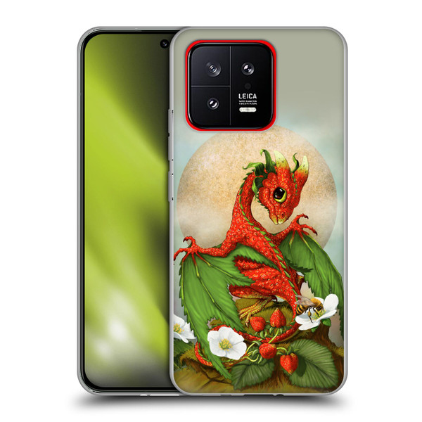 Stanley Morrison Dragons 3 Strawberry Garden Soft Gel Case for Xiaomi 13 5G