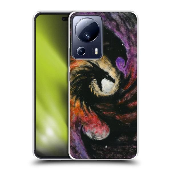 Stanley Morrison Dragons 3 Swirling Starry Galaxy Soft Gel Case for Xiaomi 13 Lite 5G