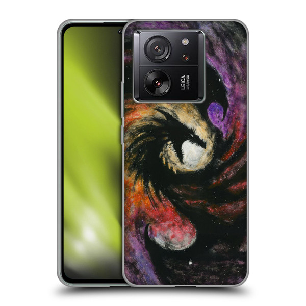 Stanley Morrison Dragons 3 Swirling Starry Galaxy Soft Gel Case for Xiaomi 13T 5G / 13T Pro 5G
