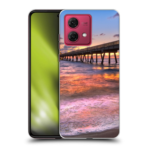 Celebrate Life Gallery Beaches Lace Soft Gel Case for Motorola Moto G84 5G