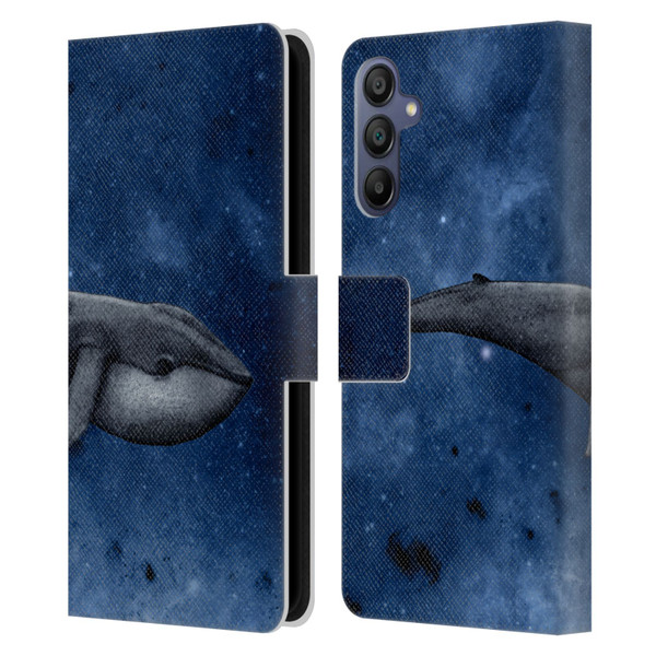 Barruf Animals The Whale Leather Book Wallet Case Cover For Samsung Galaxy A15