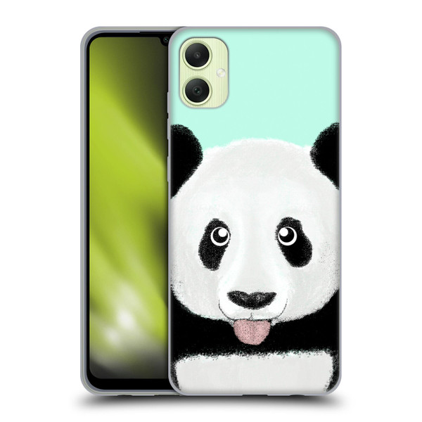 Barruf Animals The Cute Panda Soft Gel Case for Samsung Galaxy A05