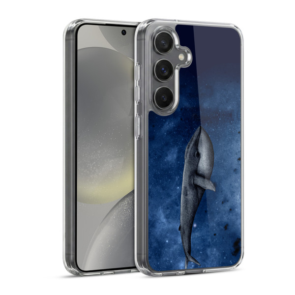 Barruf Animals The Whale Soft Gel Case for Samsung Galaxy S24 5G & MagSafe