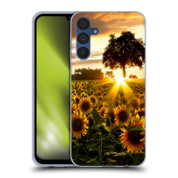 Celebrate Life Gallery Florals Fields Of Gold Soft Gel Case for Samsung Galaxy A15