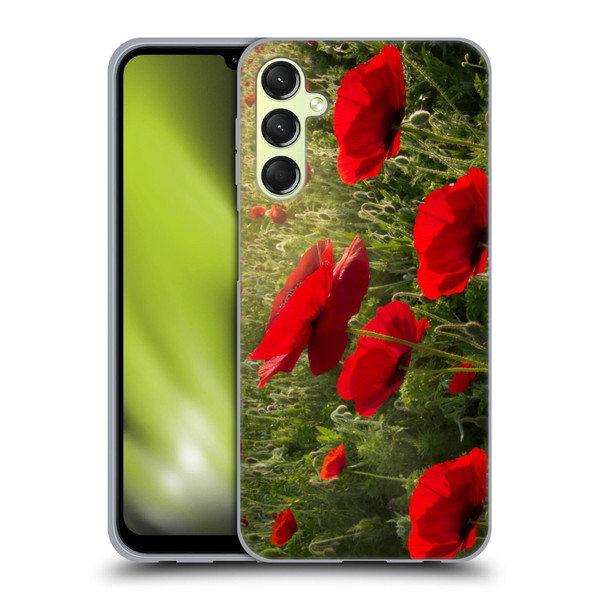 Celebrate Life Gallery Florals Waiting For The Morning Soft Gel Case for Samsung Galaxy A24 4G / Galaxy M34 5G