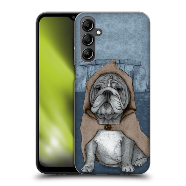 Barruf Dogs English Bulldog Soft Gel Case for Samsung Galaxy M14 5G