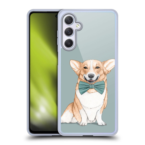 Barruf Dogs Corgi Soft Gel Case for Samsung Galaxy M54 5G