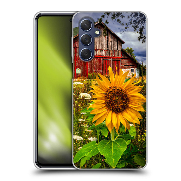 Celebrate Life Gallery Florals Barn Meadow Flowers Soft Gel Case for Samsung Galaxy M54 5G