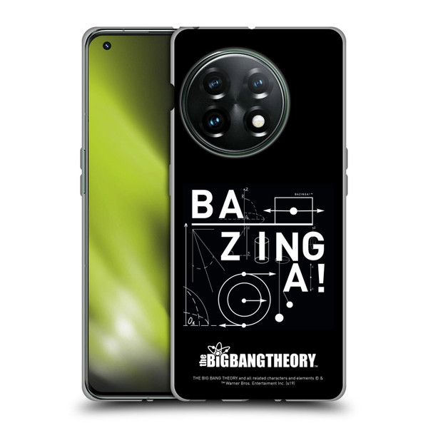 The Big Bang Theory Bazinga Physics Soft Gel Case for OnePlus 11 5G