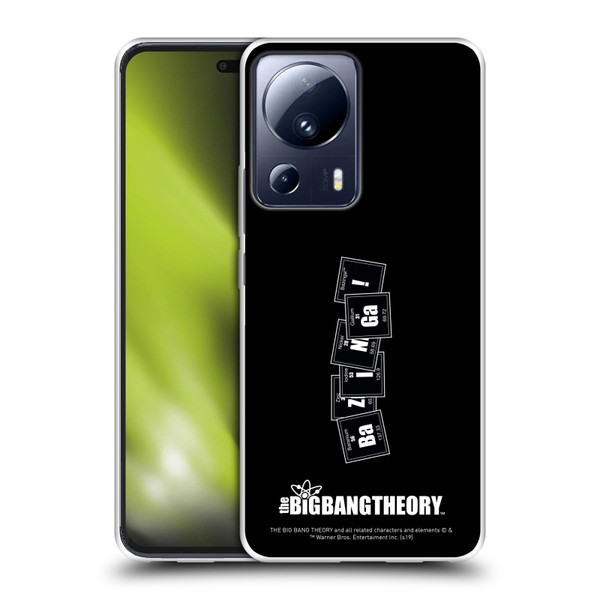 The Big Bang Theory Bazinga Elements Soft Gel Case for Xiaomi 13 Lite 5G