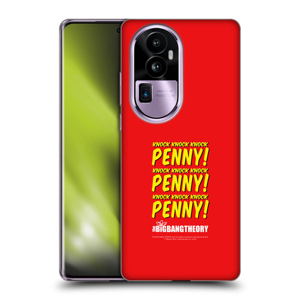 The Big Bang Theory Iconic Sheldon Knock Soft Gel Case for OPPO Reno10 Pro+