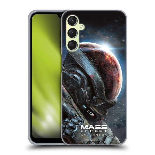 EA Bioware Mass Effect Andromeda Graphics Key Art 2017 Soft Gel Case for Samsung Galaxy A24 4G / Galaxy M34 5G