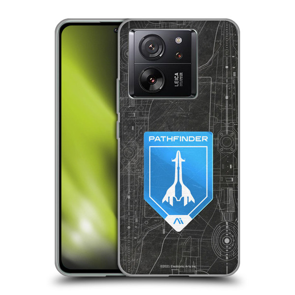 EA Bioware Mass Effect Andromeda Graphics Pathfinder Badge Soft Gel Case for Xiaomi 13T 5G / 13T Pro 5G
