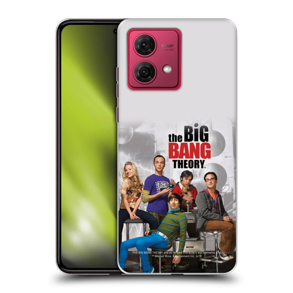 The Big Bang Theory Key Art Season 3 Soft Gel Case for Motorola Moto G84 5G