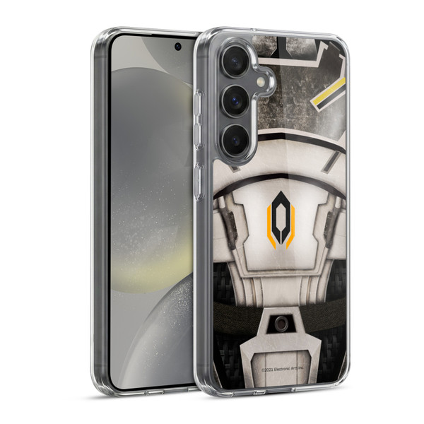 EA Bioware Mass Effect Armor Collection Cerberus Soft Gel Case for Samsung Galaxy S24 5G & MagSafe