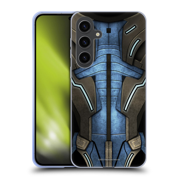EA Bioware Mass Effect Armor Collection Garrus Vakarian Soft Gel Case for Samsung Galaxy S24+ 5G