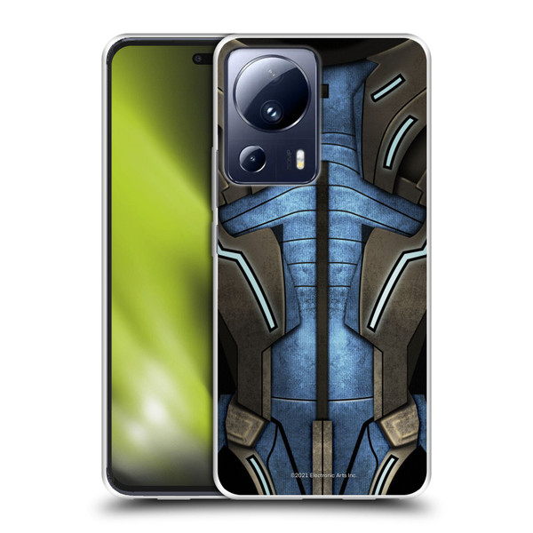 EA Bioware Mass Effect Armor Collection Garrus Vakarian Soft Gel Case for Xiaomi 13 Lite 5G