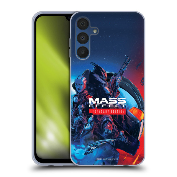 EA Bioware Mass Effect Legendary Graphics Key Art Soft Gel Case for Samsung Galaxy A15