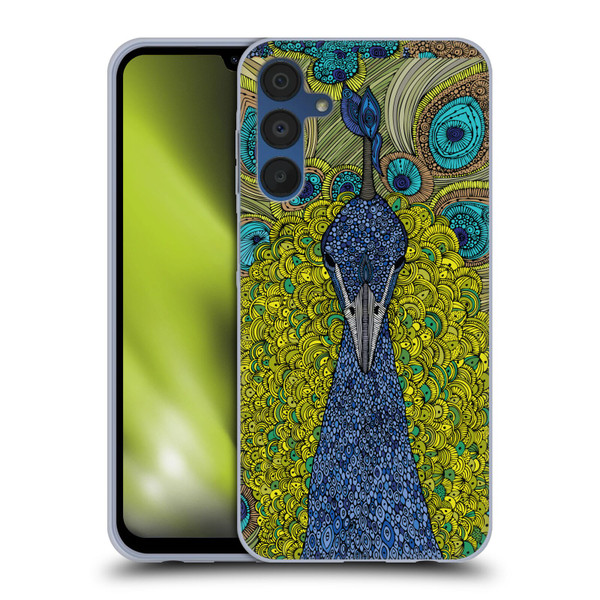 Valentina Birds The Peacock Soft Gel Case for Samsung Galaxy A15