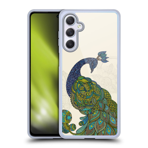 Valentina Birds Peacock Tail Soft Gel Case for Samsung Galaxy M54 5G