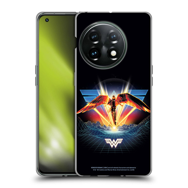 Wonder Woman 1984 80's Graphics Golden Armour Soft Gel Case for OnePlus 11 5G